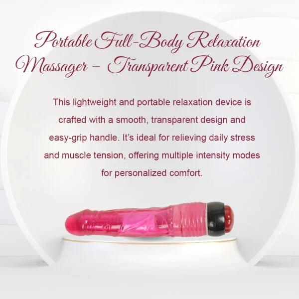 Premium 8 Inch Pink Vibrator Dildo For Women