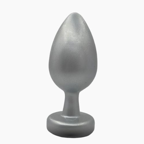 Elegant Multy Color Diamond Anal Plug for Women – Soft Silicone, Secure Fit