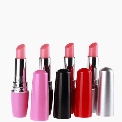 Pocket-Size Lipstick Shape Vibrator – Stylish, Silent & Rechargeable