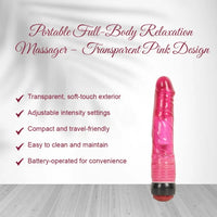 Premium 8 Inch Pink Vibrator Dildo For Women