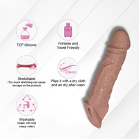 Aslifun 9 Inch Premium Silicone Condom Dildo for Men – Soft, Realistic & Body-Safe Design
