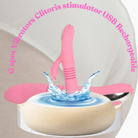 Dual Pleasure G-Spot Vibrator with Clitoral Stimulator – USB Rechargeable