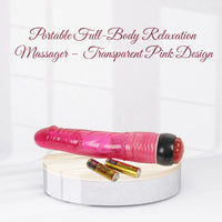 Premium 8 Inch Pink Vibrator Dildo For Women