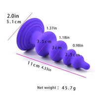 5 Beads Flexible Anal Toy Butt Plug For Men And Women