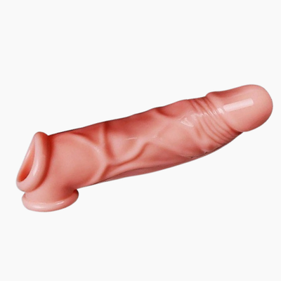 7 Inch Foreskin Condom Realistic Dildo
