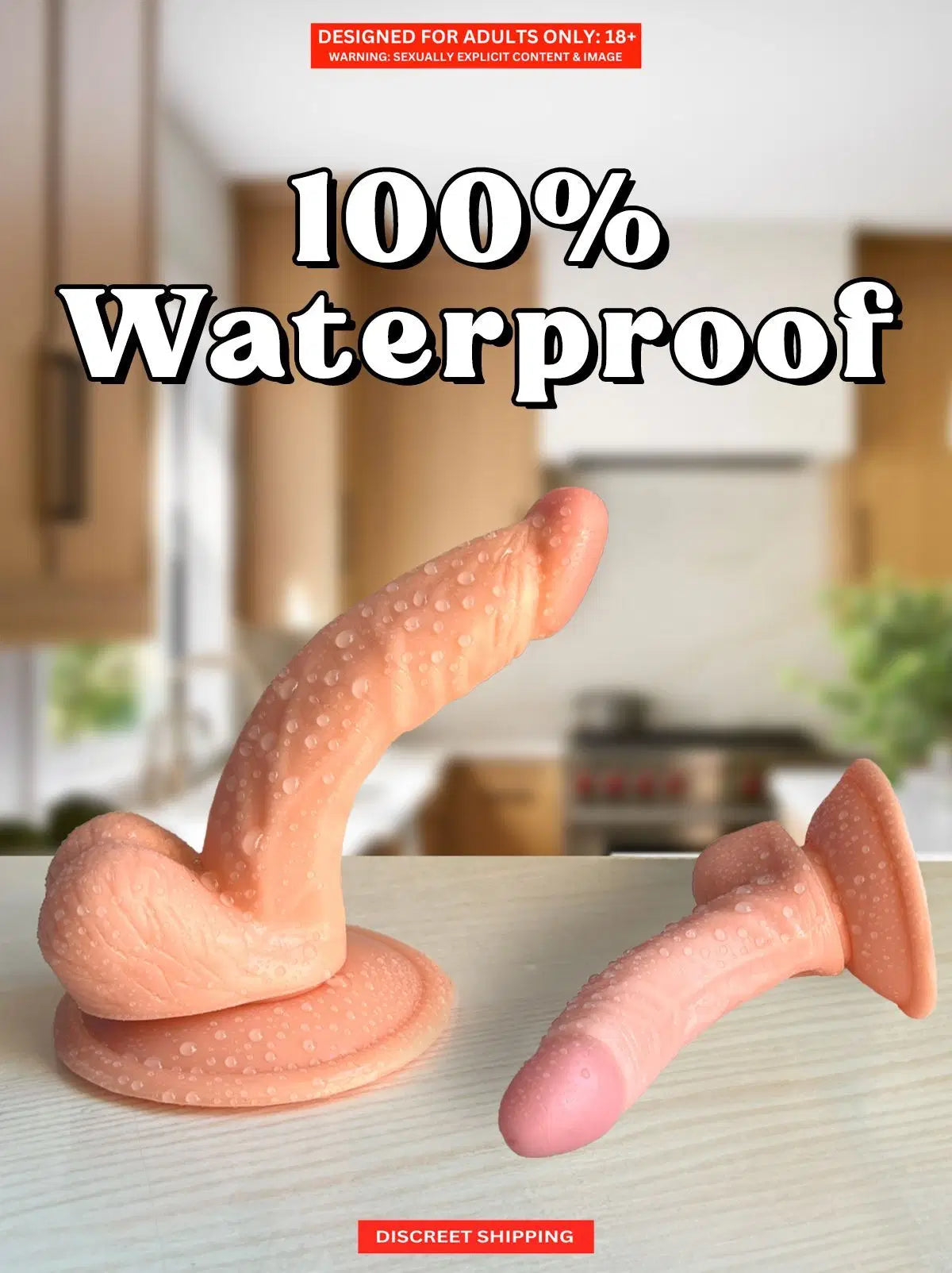 7 Inch Realistic Suction Cup Dildo For Women