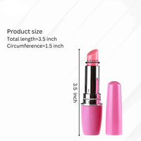 Pocket-Size Lipstick Shape Vibrator – Stylish, Silent & Rechargeable