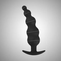 5 Beads Flexible Anal Toy Butt Plug For Men And Women